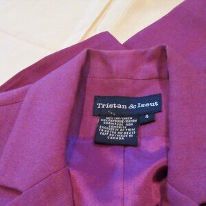LOVELY ELEGANT VINTAGE TRISTAN & ISEUT PANTS & JACKET SET